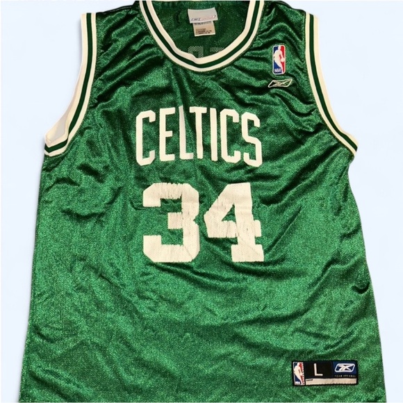 Reebok Green Celtics Kids Jersey - Picture 1 of 4